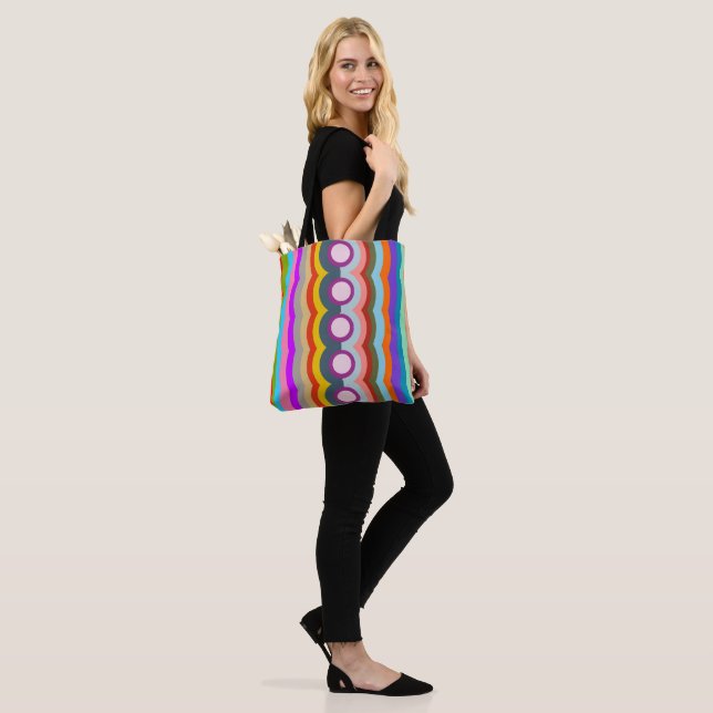 Abstract Again  Tote Bag (On Model)