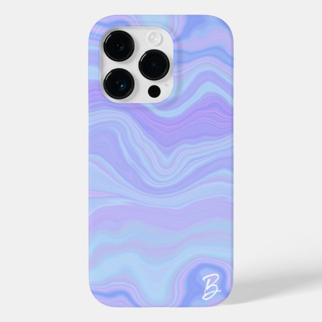 Abstract Agate Personalized Phone Case (Back)
