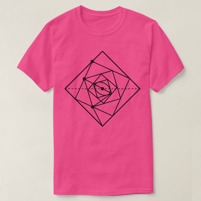 Abstract Alchemy Sacred Geometry Symbol T-Shirt (Design Front)