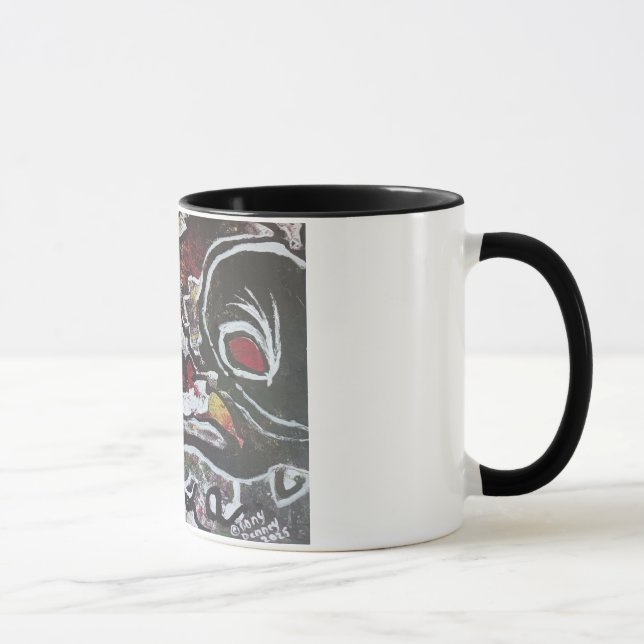 Abstract Alien Mug   (Right)