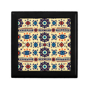 Abstract All-Seeing Eye Magical Pattern Gift Box