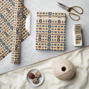 Abstract All-Seeing Eye Magical Pattern Wrapping Paper