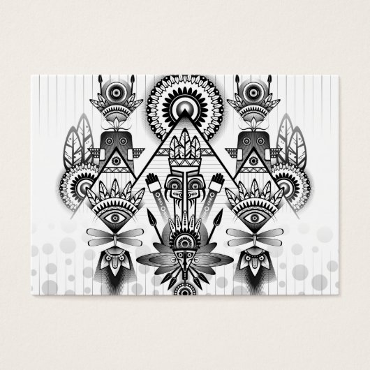 Abstract Ancient Native Indian Tribal (Front)