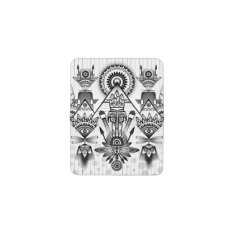Abstract Ancient Native Indian Tribal Card Holder at Zazzle