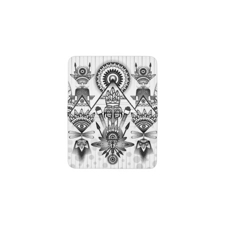 Abstract Ancient Native Indian Tribal Card Holder