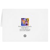 Abstract and Jazzy Card (Back Horizontal)