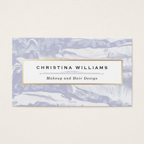 Abstract and Minimalist Blue Watercolor Gift Card