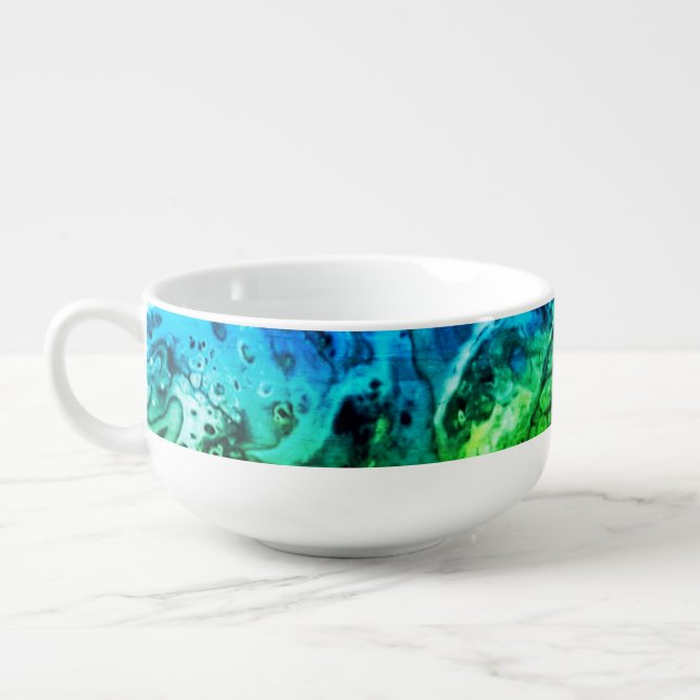 Abstract and modern soup mug (Right)