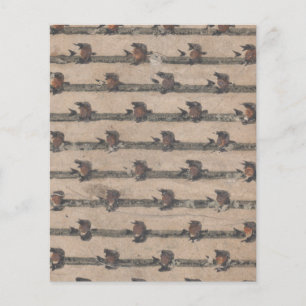 Abstract and Stripe Pattern Scrapbook Paper