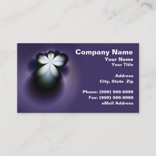 Abstract Angel Business Card Templates
