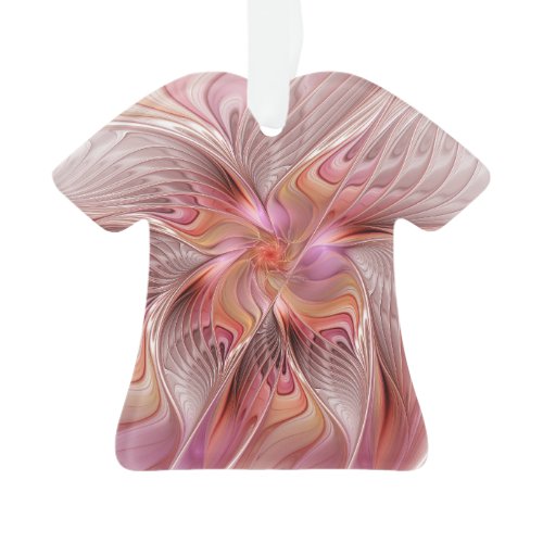 Abstract Angel Colorful Fantasy Fractal Art Ornament
