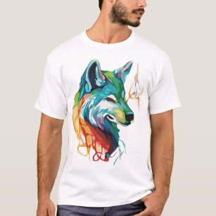 Abstract-animal-digital-vector-art-11210233-307 T-Shirt