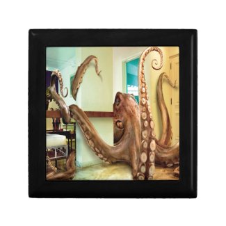 Abstract Animal Home Octopus Gift Box