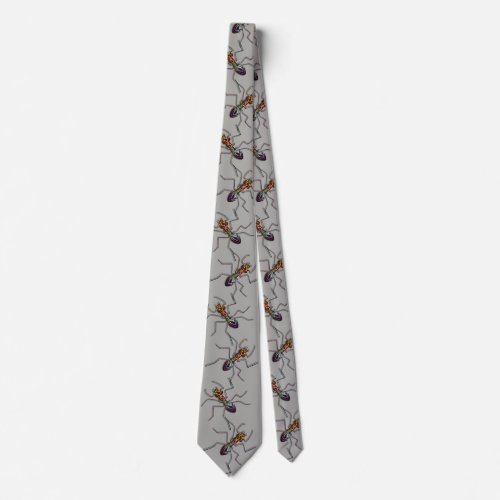 Abstract ant tie