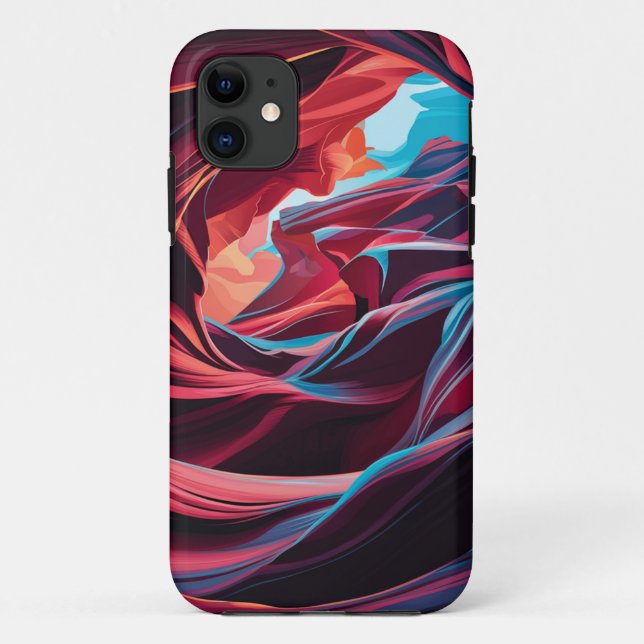 Abstract Antelope Canyon Case-Mate iPhone Case (Back)