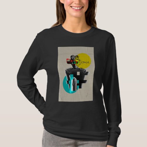 Abstract Apollo of the Belvedere Illustration Grap T_Shirt