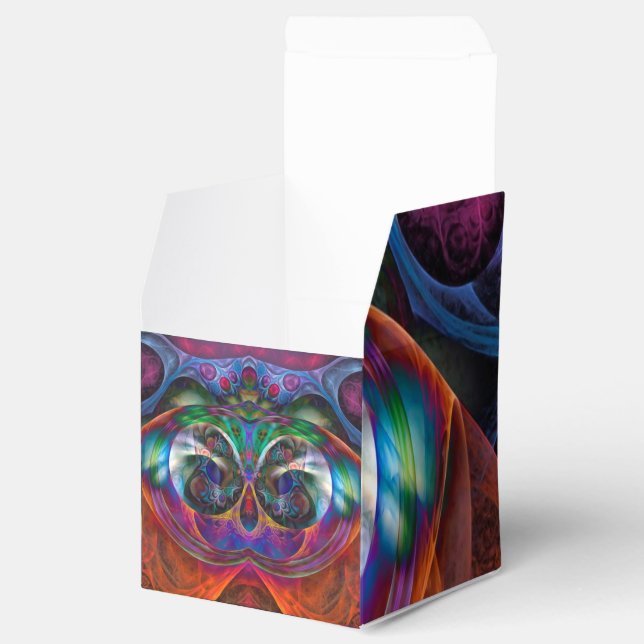 Abstract Apophysis Owl I Favor Boxes (Opened)