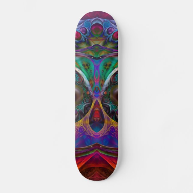 Abstract Apophysis Owl I Skateboard (Front)