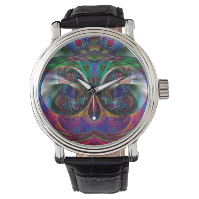 Abstract Apophysis Owl I Watch (Front)