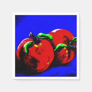 Abstract Apple Napkins