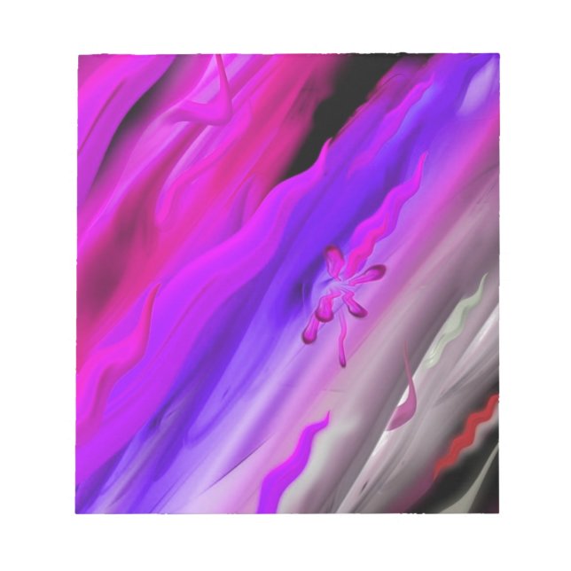 Abstract aquarelle notepad (Front)