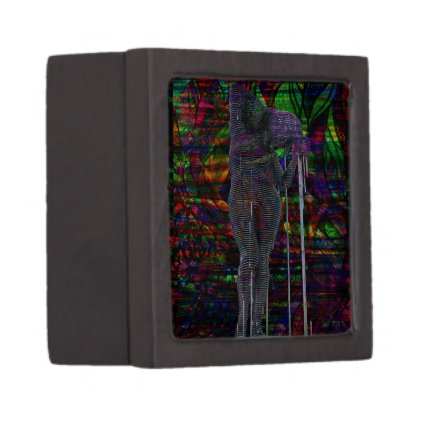 Abstract Aquarius Goddess Gift Box