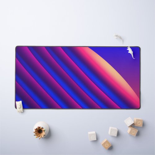 Abstract arch desk mat