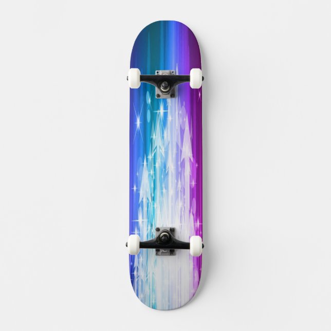 Abstract Arrow Pattern Skateboard Deck (Front)