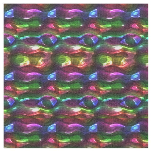 Abstract Art 106 Custom Fabric (Close Up)