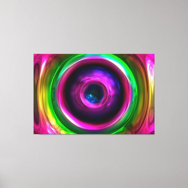 Abstract Art 113 Wrapped Canvas Options Print (Front)
