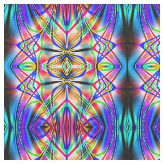 Abstract Art 117 Custom Fabric (Close Up)