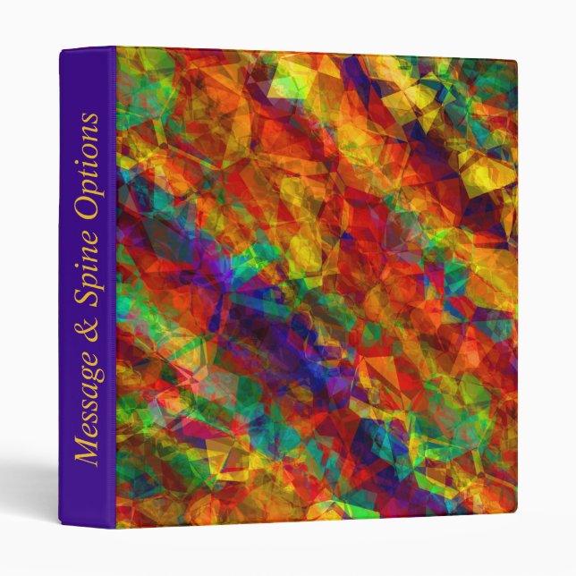 Abstract Art 125 Binder Options (Front/Spine)