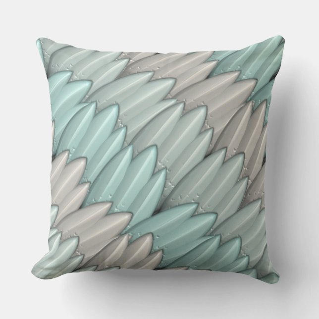 Abstract Art 126 A&B Options Throw Pillow (Front)