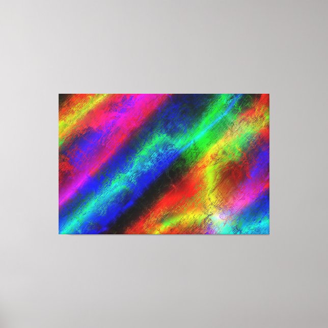 Abstract Art 136 Wrapped Canvas Print (Front)