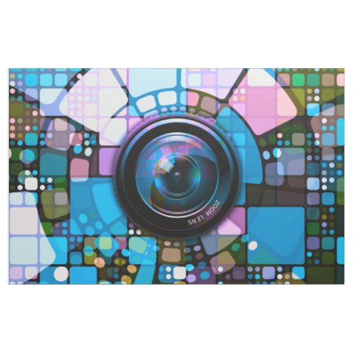 Abstract Art 151 Custom Fabric