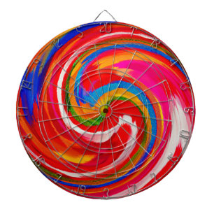 Abstract Art #15 Dartboard