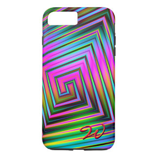 Abstract Art 161A-B Options iPhone 8 Plus/7 Plus Case