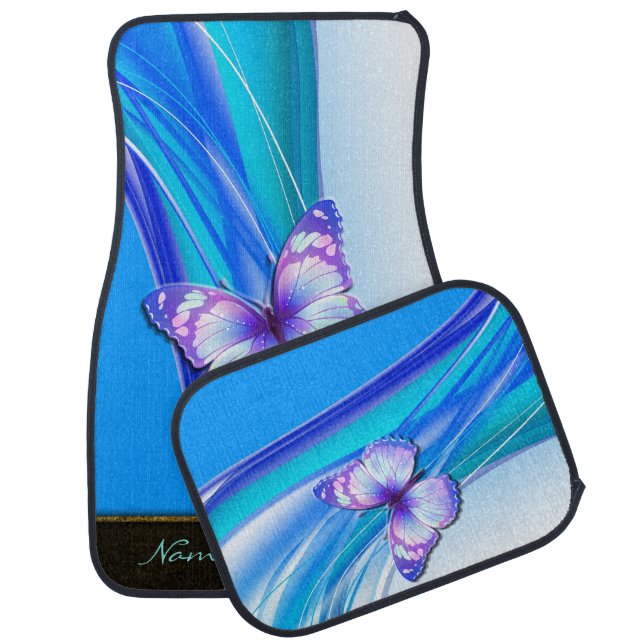 Abstract Art 162 Options Car Floor Mat (Set)