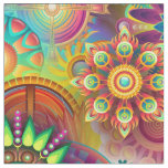 Abstract Art 163 Fabric