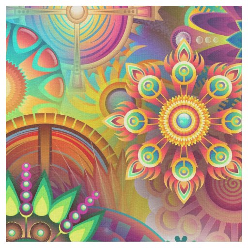 Abstract Art 163 Fabric