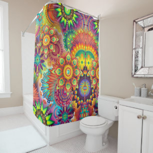 Abstract Art 163 Shower Curtain