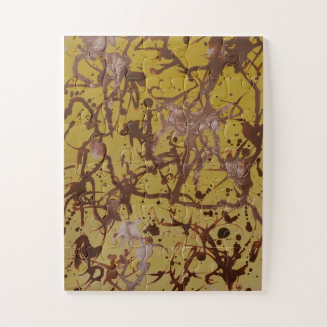 Abstract Art 1 print  Jigsaw Puzzle (Vertical)