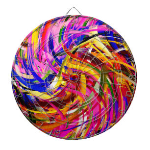 Abstract Art #22 Dart Board