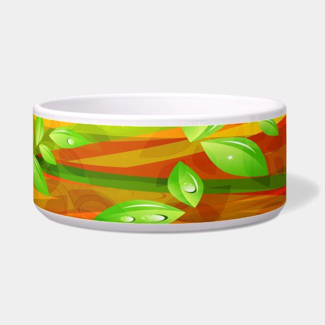 Abstract Art 23 Pet Bowl (Right)