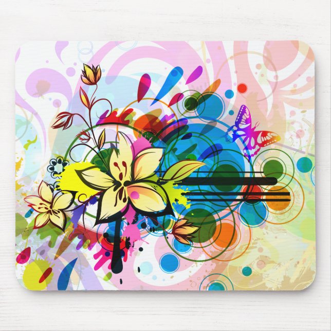 Abstract Art 26 Mousepad (Front)