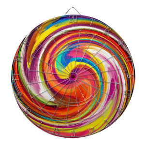 Abstract Art #28 Dartboard
