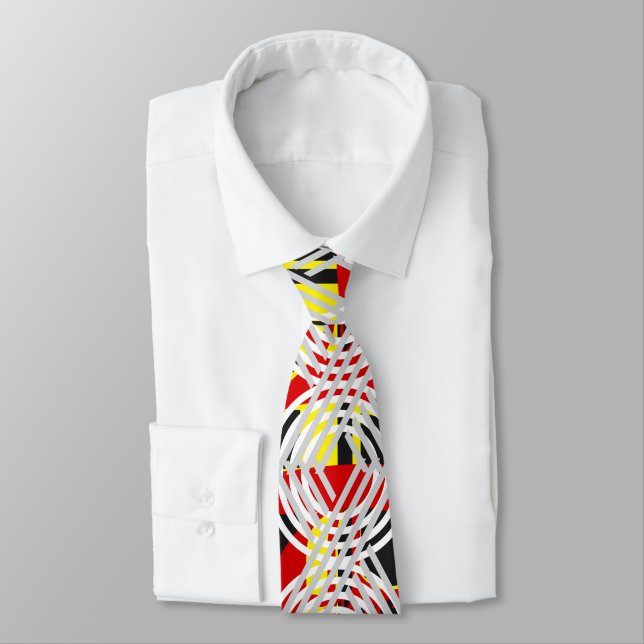 Abstract Art 2 Tie (Tied)