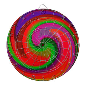 Abstract Art #30 Dart Board