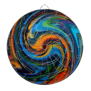 Abstract Art #31 Dartboard