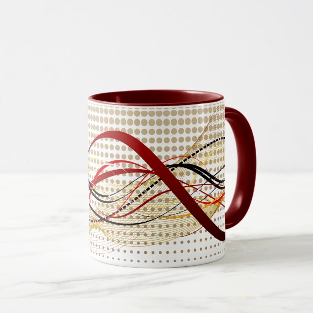 Abstract Art 33A Mug (Front Right)